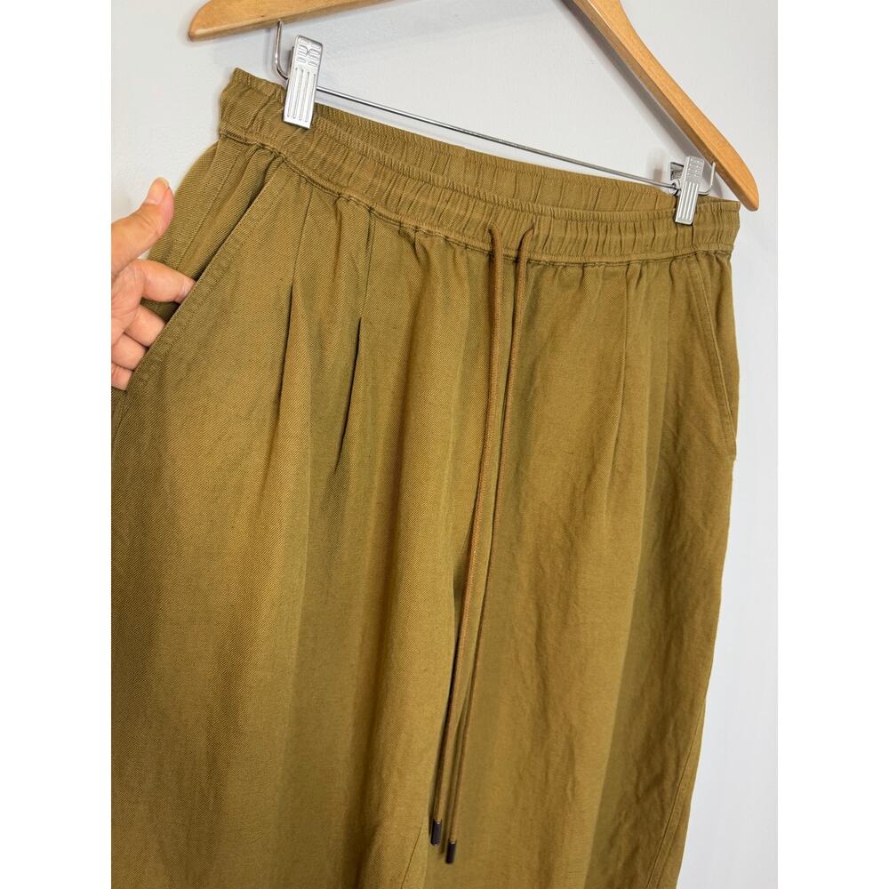 Apiece Apart Everyday Pull-On Pants Tobacco Relax Women's M Casual Wardrobe - Picture 5 of 12